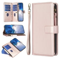 za Samsung Galaxy S magnetsku novčaniku, futrola za blokiranje novčanika RFID-a za žene i muškarce sa