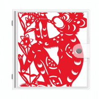 Papercut zodiac Monkey Kina Cvijeće Foto Album Novčanik Wedding Porodica 4x6