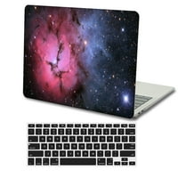 Kaishek Hard Case Cover za novi MacBook Air 13 + crni poklopac tastature Model M1 A2179 A1932, USB tipa