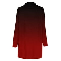Cardigan za žene plus veličina Feitong Ljeto Bohemia cvjetni šifon Kimono preveliki šal na vrhu crne