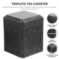 Jedinstveni čaj Canister Candy Jar mini čaj ostavlja čuvar za skladištenje za kućnu kancelariju