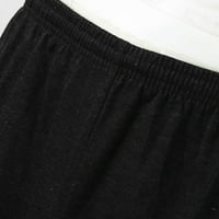 Wozhidaoke muške hlače Radne pantalone za muškarce muške ljetne sportove casual čvrste patentne džepne