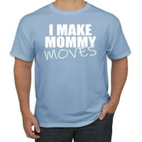 Divlji Bobby, napravim mamu Momce Moves Song Parody Humor Muška grafička majica, svijetloplava, mala