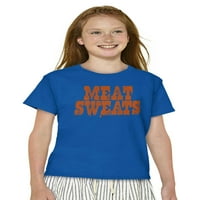 Meso znoje hranu hranu slanina jela porijeklo košulje dječja djevojka tinejdžerke brisco brendovi l
