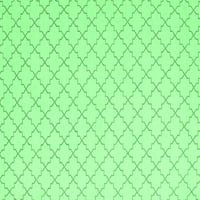 Ahgly Company Zatvoreni pravokutnik Trellis Smaragd Green Contemporary Prostirke, 7 '9 '