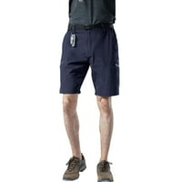 Petort golf kratke hlače za muškarce pamuk puni elastični struk teretni kratke hlače Labavi fit nacrtajući