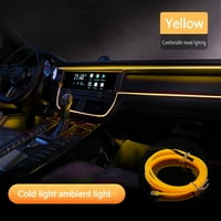 Loopsun Car Cold Light Atmosphere Lamp Unutrašnje svjetlo Vodič LED atmosferski svjetiljka EL Svjetlosne