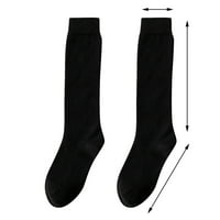 QAZQA Ženske zimske zadebljanje zagrijavajućim čarapama za nogu za toplu srednje dužine držite topla