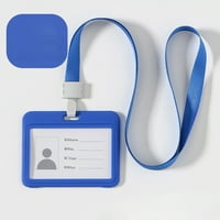 ManXivoo dvostrano prozirno transparentno korisnik rada za radne kartice za zaposlenik Plava