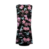Gotyou ženska cvjetna haljina ljeti izdubljena izlazna modna svakodnevna svestrana svesanile maxi maxi