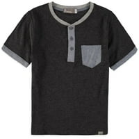 Odjeća za dječake 8 - kratki rukav Henley majica