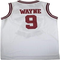 Prilagođeni košarkaški dres izvezeni Dwyane Wayne High School majica