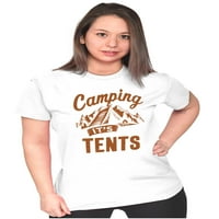 Kamp je u šatorima smiješno na otvorenom Ženska majica Dame Tee Brisco Marke m