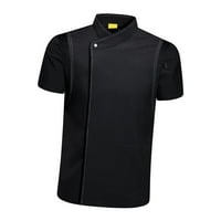 CHEF kaput jakna kratki rukav ugostiteljski košuljnica TOP kuhanje Radno odijevanje Žene Muškarci Uniform