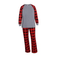 Dadaria Božićne pidžame za žene koje odgovaraju obiteljskim pidžamima postavlja božićnu pj-ovu odjeću
