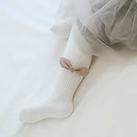 Dječje djece luk čarape Dječje čarape Soled Boja Francuske rebra gamaše Djevojke duge čarape Step hlače