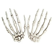 Monfince zastrašujuće rekvizite plastične kosturne ruke Halloween Realisticne veličine životne veličine