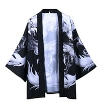 Dan oca Sanbonepd Ljetni japanski pet bodova rukavi Kimono Muške i žene Cloak Jacke Top bluza