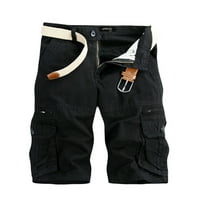 Muški kratke hlače Ležerne prilike ljetne lagane sa više džepova