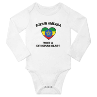 Rođen u Americi s etiopskom srcu beba s dugim rukavima