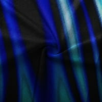 Hanas vrhovi ženske obloge kaftana šifonske tassele kupaći kostim plaža labavi bikini pokrov plavog