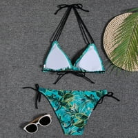 Forestyashe Women Bandeau zavoj bikini set push up brazilski kupaći kostim kupaćim kostima
