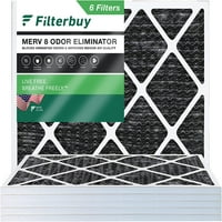 FilterBuy Merr Miris Eliminator Pleted HVAC AC Peć Mornace filtri sa aktiviranim ugljikom