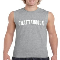 - Muška grafička majica bez rukava, do muškaraca veličine 3xl - Chattanooga