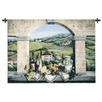 Likovna umjetnička tapiserija Vino de Toskana Zidna tapiserija