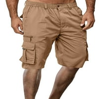 Dmagnates muške 'sportske kratke hlače, povremeni elastični struk džepovi u boji Patchwork labave ravne