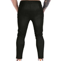 Muške hlače Srednji struk casual joggers tweatpats Slim Fit Yoga pantalone sa džepovima
