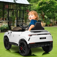 Dječji električni automobili za dvorište, licencirano igračka Lamborghini, 12V punjiva baterija električni