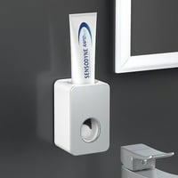 Zamišljena zidna nosač za punjenje zuba za kupatilo Automatska pasta za zube Squeezer Grey