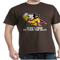 Cafepress - Moćni miš ovdje dolazim tamna majica - pamučna majica