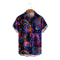 Košulja kratkih rukava Paisley Tribal Moderna majica za magiju umjetnosti za muškarce Žene za zabavu