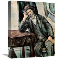 u. muškarac pušenje cijevi umjetničko otisak - Paul Cezanne
