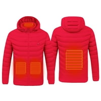 Električna jakna za grijanje u uniznoj jakni za grijanje Dugih rukava Punjiva odjeća USB zimski topli