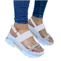Giligiliso sandale Ljetne dame Žene Debele cipele s ravnim kosilicama Modne casual Sandale Sandales