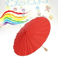 Bijeli prazan papir kišobran Šareni uljni kišobran za djecu DIY Slikarski zanat