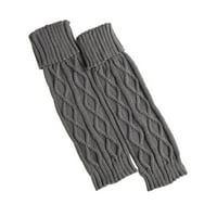 LUXSEA LONG LEG LAGOG LADY Akril kukičani pleteni mekani elastični poklopac čizme Labavi čarape za jesen