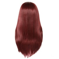 Izgled Redwigbig Perike Prirodna ženska kosa ravna modna valna perika