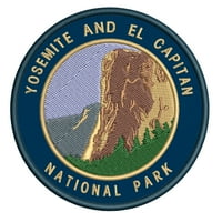 Yosemite i El Capitan vezeni patch željezovi prizivač Applique Travel Suvenir