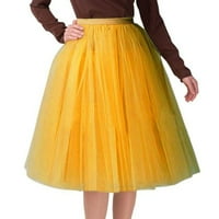 Ženski odrasli Tutu suknja Ballet 1950S koljena Dužina Tulle Sukts Prom Party Dance Haljina slojevljena
