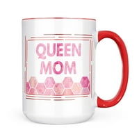 Božić Cookie Tin Queen Mama Majčin dan Vodeni kotlor saće ružičasti poklon za ljubitelje čaja za kavu