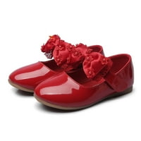 Dječje cipele cipele s ravnim cipelama sa šljokicama Bowknot Girls Dancing cipele Toddler Cipele