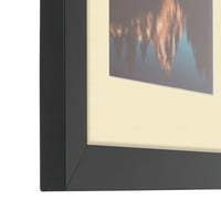 ArttoFrames Matted Frame slike sa jednim prostirkom Otvaranje fotografija uokvireno u 1. Saten crno-krem