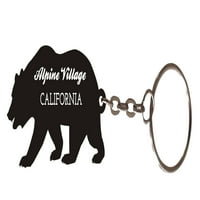 Alpine Village California Suvenir Metal Mear Privjesak
