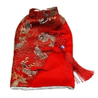 Jiaroswwei PET tang odijelo šaranski vez uzorak zadržite toplinski kineski stil modnih kućnih ljubimaca