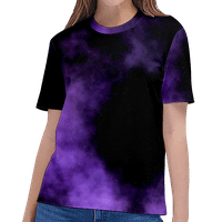 Modni ljubičasti nebo Ljeto Moda 3D štampanje Uzorak Muška kratka rukava Ležerna majica 3 godine, B-150