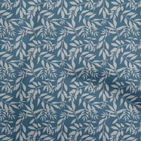 Onuone poliester SPANDE Srednje plave tkanine cvjetni šivaći materijal Ispis tkanina od dvorišta širokog-8k